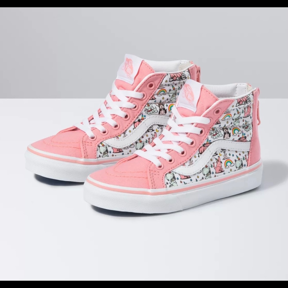 Vans | Toddler Size 6 Puppicorns Sk8-Hi Zip